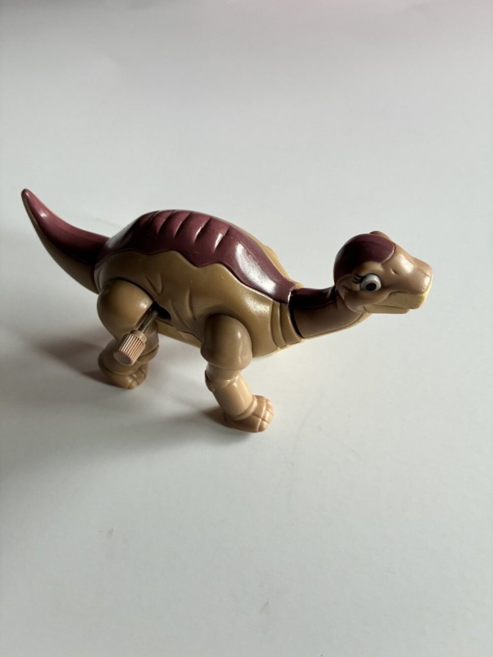 1997 Burger King The Land Before Time Wind Up Walking Little Foot Toy